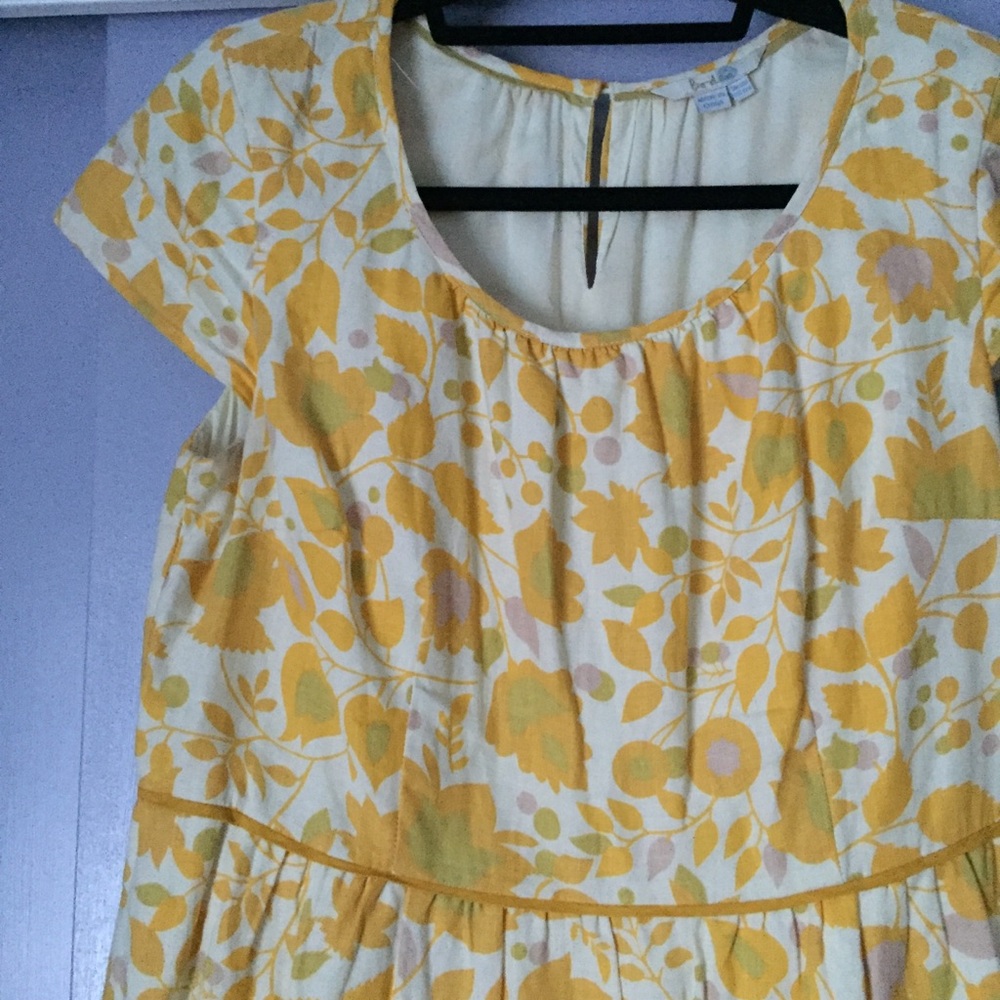 Boden • Yellow Printed Dress